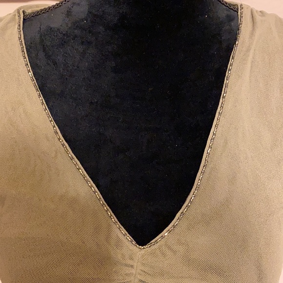 Express Semi Sheer Sleeveless Top - Picture 4 of 6